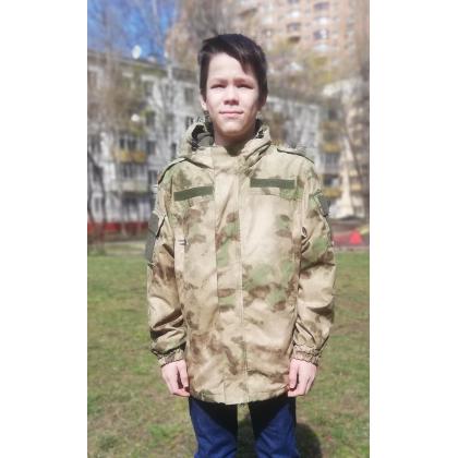 Куртка ветровка Памир, расцветка Мох, купить оптом форму для кадет