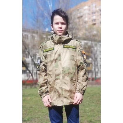 Куртка ветровка Памир, расцветка Мох, купить оптом форму кадета