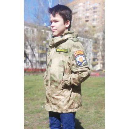 Куртка ветровка Памир, расцветка Мох, купить оптом кадетскую форму