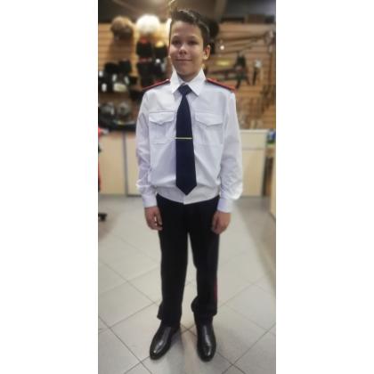 Рубашка форменная белая длр