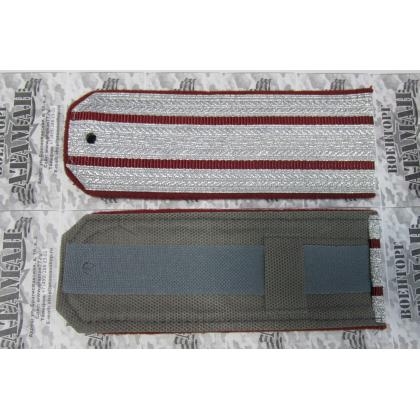 Погоны 2 краповых просвета, краповая выпушка 16 см (ЦКВ) Тип Б 2