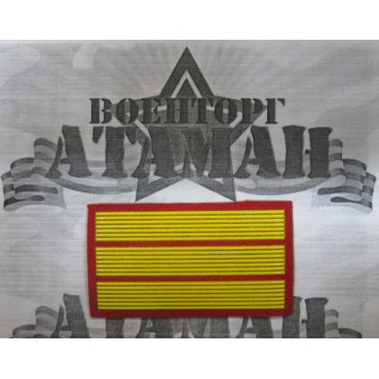 прямая 3 года пластизоль на красном, Курсовка